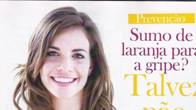 ARTIGO SUMO DE LARANJA PARA A GRIPE? TALVEZ NÃO!