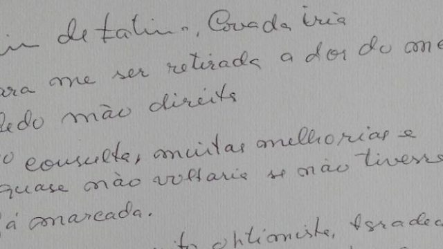 DOR NA MÃO