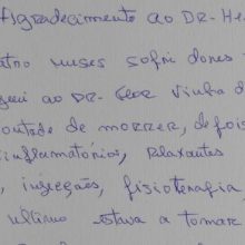 TENDINITE COM CALCIFICAÇÃO E CIÁTICA